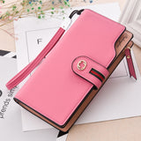 Pu Leather Women'S Wallet Female Wallet Card Holder Purse For Women Portefeuille Cartera Mujer