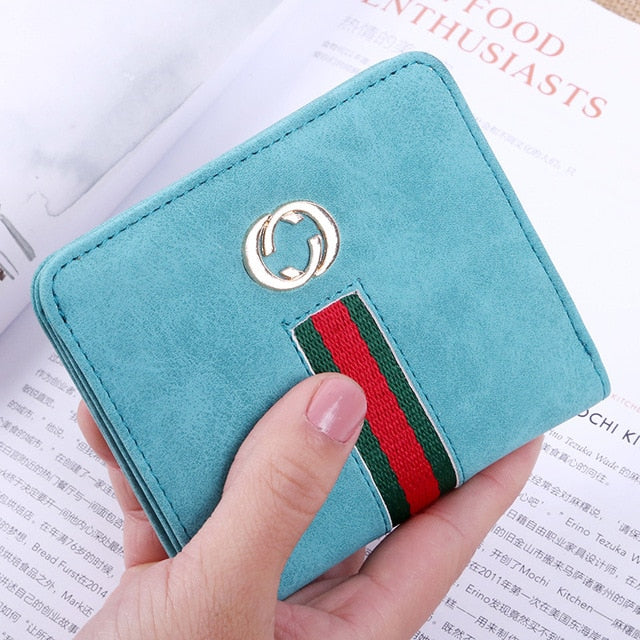 Pu Leather Women'S Wallet Female Wallet Card Holder Purse For Women Portefeuille Cartera Mujer