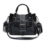 Bags For Women 2019 New Fashion Pu Leather Handbags Crossbody Bag For Women Vintage Bucket Shoulder