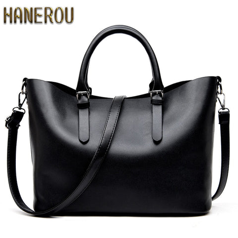 Bolso Mujer Negro 2019 Fashion Hobos Women Bag Ladies Brand Leather Handbags Spring Casual Tote Bag