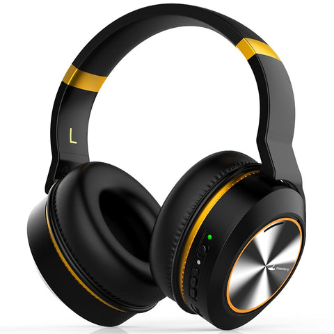 Meidong E8 Headphones Wireless Bluetooth Stereo Music Headset Active Noise Cancelling Anc Travel