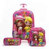 Brand 3D Boy Anime Trolley Bus Box Child Ladder Luggage Travel Rolling Luggage Girl Cartoon Pull