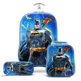 Brand 3D Boy Anime Trolley Bus Box Child Ladder Luggage Travel Rolling Luggage Girl Cartoon Pull