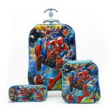 Brand 3D Boy Anime Trolley Bus Box Child Ladder Luggage Travel Rolling Luggage Girl Cartoon Pull