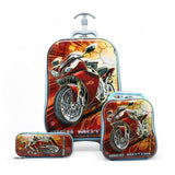 Brand 3D Boy Anime Trolley Bus Box Child Ladder Luggage Travel Rolling Luggage Girl Cartoon Pull