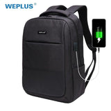 Weplus Backpack Men 15.6 Inch Laptop Usb Charging Backpacks Multifunction Travel Bagpack Women Anti
