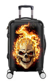 3D Skull Rolling Luggage Case,20/24/28Inch Spinner Cabin Trolley  Bag Suitcase Wheels Travel Bag