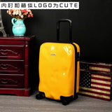 Fashion Suitcase Skull Planet Collision 20"24"28" Inch Boarding Spinner Wheel Carry Ons Rolling