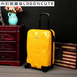 Fashion Suitcase Skull Planet Collision 20"24"28" Inch Boarding Spinner Wheel Carry Ons Rolling
