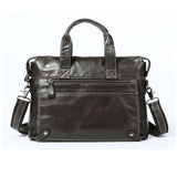 Westal Messenger Bag Men'S Genuine Leather Men'S Shoulder Bags Made Of Natural Male Briefcases
