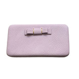 Purse Bow Women'S Wallet Female Famous Brand Card Holders Cellphone Pocket Pu Leather Women Money
