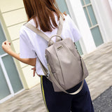 Women Travel Backpack Travel Bag Anti-Theft Oxford Cloth Backpack
