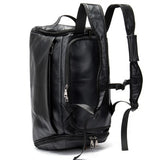 Westal Genuine Leather Men Travel Hand Luggage Luxury Folding Travel Backapck Bag Duffle Bag Men