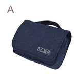 Men'S Bath Cosmetic Pouch Cable Wire Bag Charger Gadget Organizer Hanging Folding Underwear Shoe