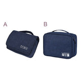Men'S Bath Cosmetic Pouch Cable Wire Bag Charger Gadget Organizer Hanging Folding Underwear Shoe