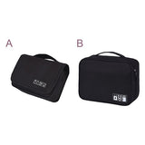 Men'S Bath Cosmetic Pouch Cable Wire Bag Charger Gadget Organizer Hanging Folding Underwear Shoe