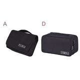 Men'S Bath Cosmetic Pouch Cable Wire Bag Charger Gadget Organizer Hanging Folding Underwear Shoe