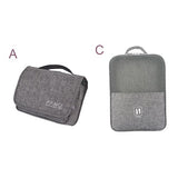 Men'S Bath Cosmetic Pouch Cable Wire Bag Charger Gadget Organizer Hanging Folding Underwear Shoe