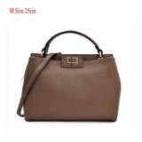 Fashion New Women Pu Leather Handbags Litchi Ladies Messenger Bag Large Crossbody Bag Brand