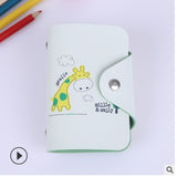 2019 Fashion Pu Function 20 Bits Card Case Business Card Holder Men Women Credit Passport Card