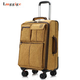 Oxford Rolling Luggage Bag,High Quality Suitcase,Men Travel Trolley Box With Wheel ,Women