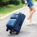 Oxford Rolling Luggage Bag,High Quality Suitcase,Men Travel Trolley Box With Wheel ,Women