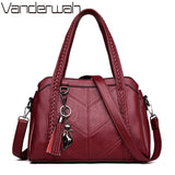 Sac A Main Femme Leather Luxury Handbags Women Bags Designer Ladies Hand Bags High Quality Female