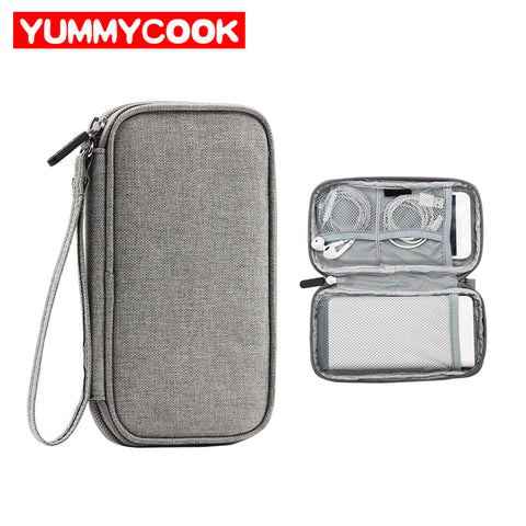 Travel Cable Organizer Electronic Accessories Digital Usb Gadget Organizer Charger Earphone