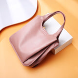 100% Luxury Genuine Leather Tote Bag Female Real Leather Cowhide Women Shoulder Bag For Women