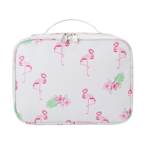 Flamingos Travel Cosmetic Storage Bags Beauty Makeup Organizer Ziplock Pouch Wardrobe Suitcase Home
