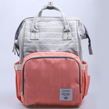 Fashion Waterproof Multi-Functional Baby Diaper Backpack Maternity Large Capacity Stylish Nappy Bag