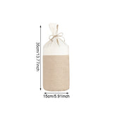 Round Jute Drawstring Bag Reusable Produce Bags Sachet Jewelry Gift Decorative Pouch Home Storage