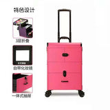 Trolley Cosmetic Case Luggage Profession Suitcase For Makeup Trolley Box Nails Beauty Woman Luggage