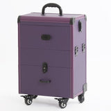 Trolley Cosmetic Case Luggage Profession Suitcase For Makeup Trolley Box Nails Beauty Woman Luggage