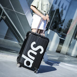 Luggage Bag New Style Universal Wheel Pull Rod Box Fashion Unisex Spinner Hardside Luggage