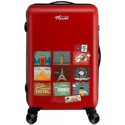 Luggage Bag Cartoon Unisex Spinner High Quality Suitcase Waterproof Scratch Proof Luggage Bag