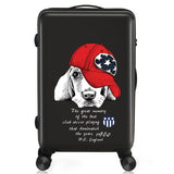 Luggage Bag Cartoon Unisex Spinner High Quality Suitcase Waterproof Scratch Proof Luggage Bag