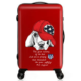 Luggage Bag Cartoon Unisex Spinner High Quality Suitcase Waterproof Scratch Proof Luggage Bag