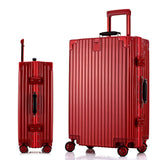 20''24''26''29''Large Capacity Aluminum Frame Suitcase Travel Trolley Luggage Tsa Lock Koffer