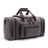 Canvas Travel Bags Weekend Shoulder Bags Large Capacity Men Hand Luggage Travel Duffle Bags