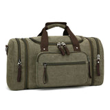 Canvas Travel Bags Weekend Shoulder Bags Large Capacity Men Hand Luggage Travel Duffle Bags