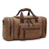 Canvas Travel Bags Weekend Shoulder Bags Large Capacity Men Hand Luggage Travel Duffle Bags