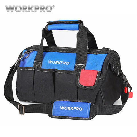 Workpro 14" Tool Bags Waterproof Base Tool Storage Bags Shoulder Bag Handbag Free Shipping