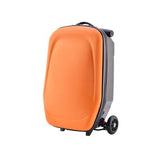 Rolling Skateboard Trolley Luggage Bag,Travel Suitcase Case With Skating Wheel