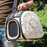 Pet Carrier Bag Airline Approved Foldable Eva Outdoor Under Seat Travel Puppy Cat Bag For Small