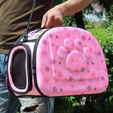 Pet Carrier Bag Airline Approved Foldable Eva Outdoor Under Seat Travel Puppy Cat Bag For Small