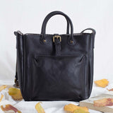 New Original Leather Handbag Retro Top Layer Leather Portable Japanese Crossbody Shoulder Bag
