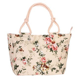 2019 Fashion Folding Women Big Size Handbag Tote Ladies Casual Flower Printing Canvas Graffiti