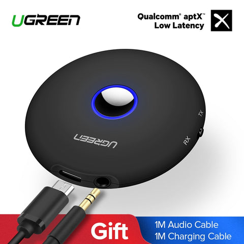 Ugreen Bluetooth Transmitter 4.2 3.5Mm Aptx Bluetooth Adapter For Tv Headphones Speaker Playstation