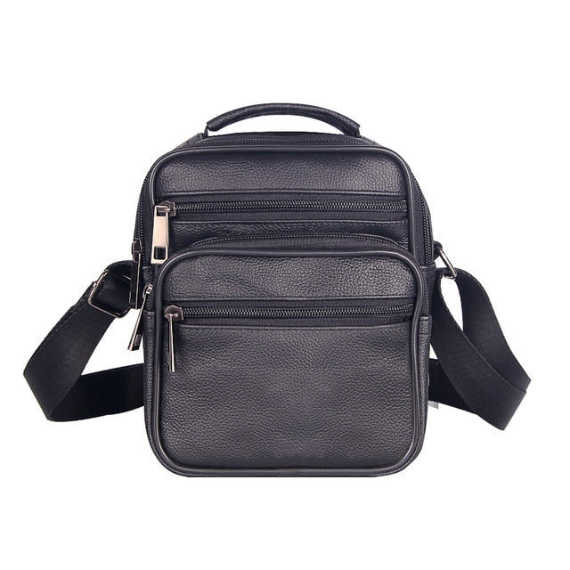 Shop Mens Leather Small Messenger Bag Satchel – Luggage Factory